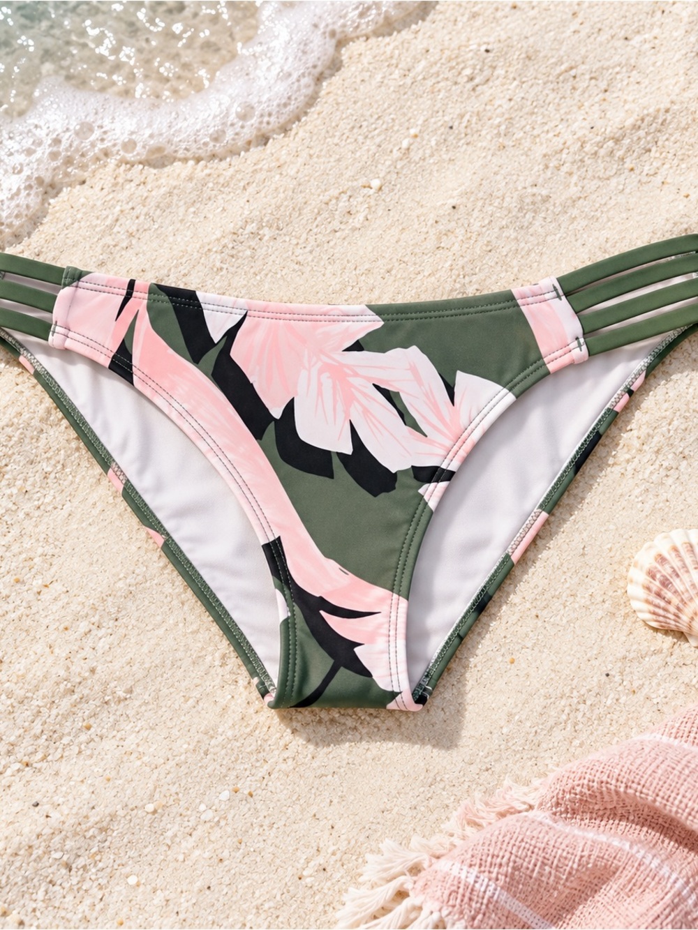 Women’s Body Glove Flirty Surfrider Cactus Bikini, size Large, NWT